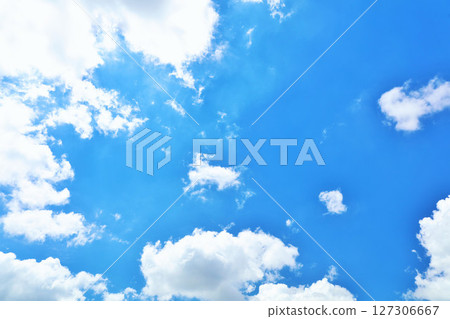 Summer blue sky and clouds 127306667
