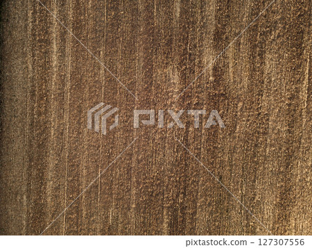 Aerial view background of plowed field 127307556