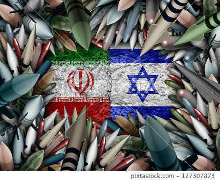 Israel Iran Middle East Crisis 127307873