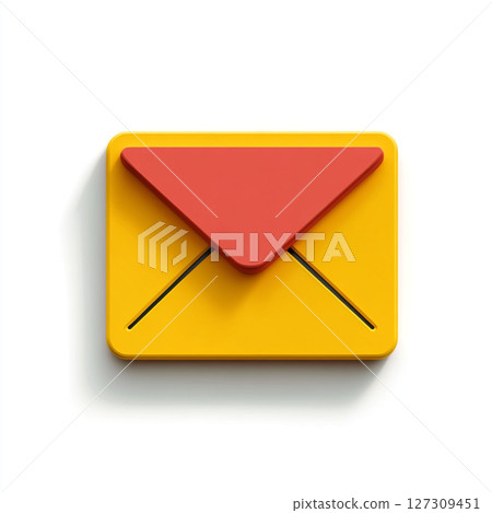 Simple email icon material Simple email icon material 127309451