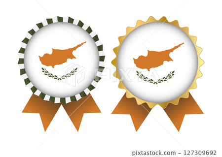 Vector Medal Set Designs of Cyprus Template Vector Medal Set Designs of Cyprus Template 127309692