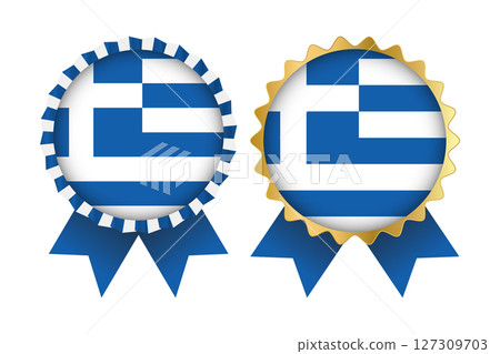 Vector Medal Set Designs of Greece Template Vector Medal Set Designs of Greece Template 127309703