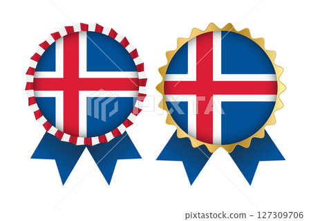 Vector Medal Set Designs of Iceland Template Vector Medal Set Designs of Iceland Template 127309706