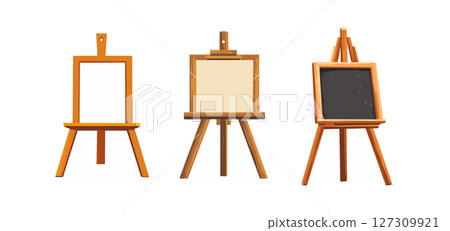 Miniature Easels Perfect for Art Display and Craft Projects 127309921