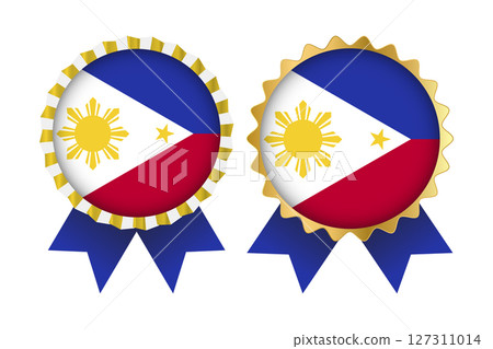 Vector Medal Set Designs of Philippines Template 127311014