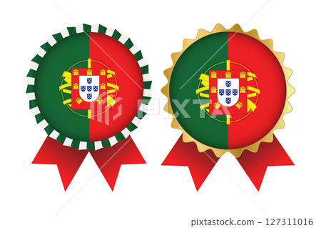 Vector Medal Set Designs of Portugal Template Vector Medal Set Designs of Portugal Template 127311016