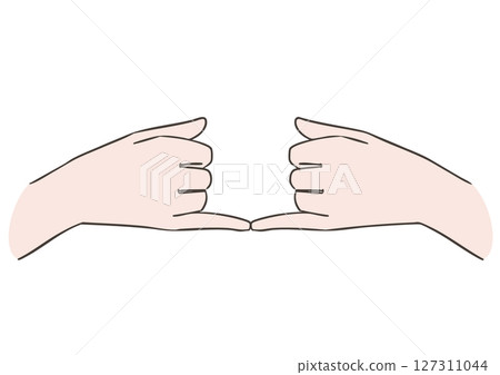 Kanishta Mudra 姿勢的插圖 127311044