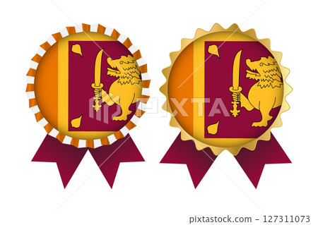 Vector Medal Set Designs of Sri lanka Template Vector Medal Set Designs of Sri lanka Template 127311073