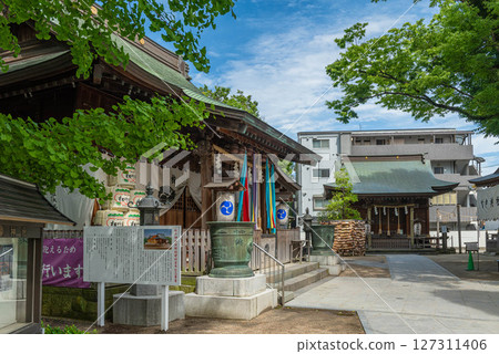 松戶神社及其附屬神社秋葉神社的境內 松戶神社及其附屬神社秋葉神社的境內 127311406