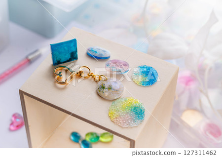 Key holder made from resin Key holder made from resin 127311462