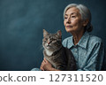 Elderly pet issues: AI-generated images 127311520