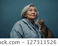 Elderly pet issues: AI-generated images 127311526