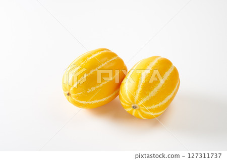 Image of Korean summer fruit, Chamae (참외) 127311737