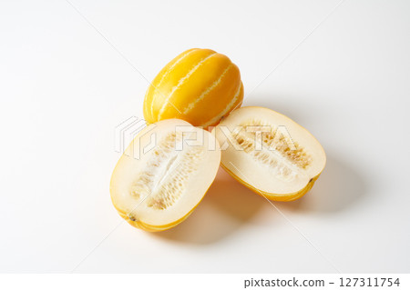 韓國夏季水果 Chamae (참외) 的形象 127311754