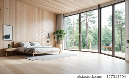 Simple and stylish room 127313204