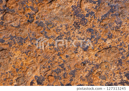 Rough textured rusty steel surface Rough textured rusty steel surface 127313245