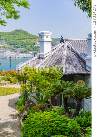 (Nagasaki Prefecture) Glover Garden and Mansion, sunny day 127314275