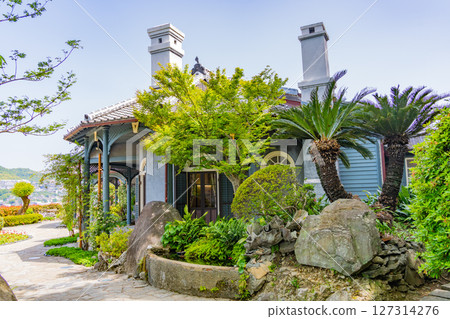 (Nagasaki Prefecture) Glover Garden and Mansion, sunny day 127314276
