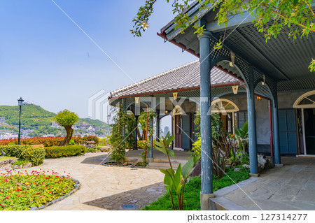 (Nagasaki Prefecture) Glover Garden and Mansion, sunny day 127314277