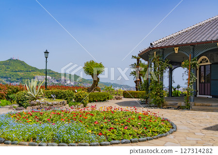 (Nagasaki Prefecture) Glover Garden and Mansion, sunny day 127314282