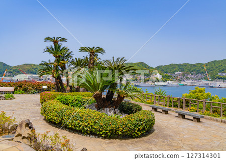 (Nagasaki Prefecture) Glover Garden and Mansion, sunny day 127314301