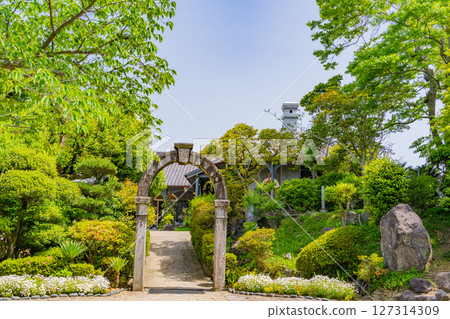 (Nagasaki Prefecture) Glover Garden and Mansion, sunny day 127314309
