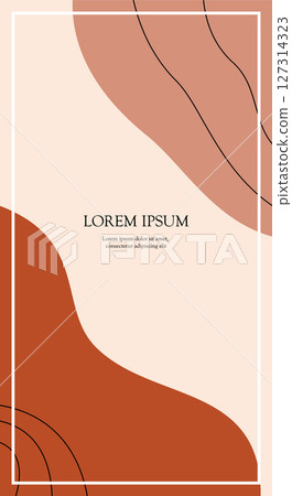 Abstract background design material (vector) Abstract background design material (vector) 127314323
