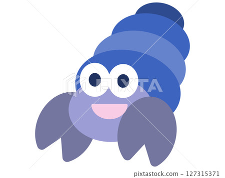 Hermit crabs are perfect for the summer beach Hermit crabs are perfect for the summer beach 127315371