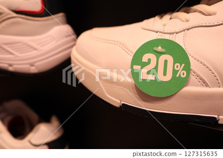 Exciting Sneaker Sale Enjoy a fantastic 20 Off on Stylish and Trendy White Shoes Exciting Sneaker Sale Enjoy a fantastic 20 Off on Stylish and Trendy White Shoes 127315635