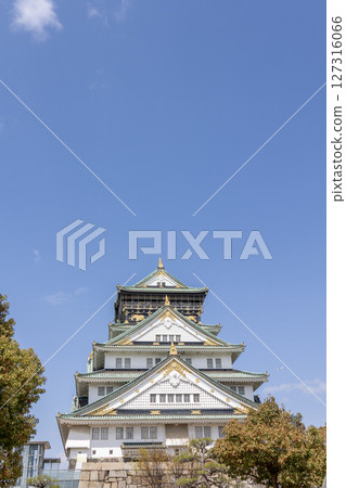 Osaka Castle in spring (photographed in April 2025) 127316066