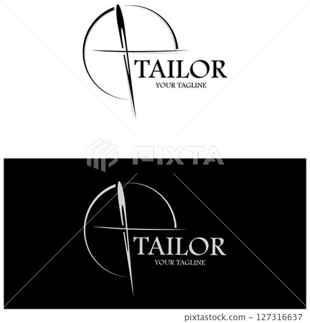 tailor logo icon illustration template combination of buttons for clothes, thread and sewing machine, for clothing product design, convection companies, fashion in vector form tailor logo icon illustration template combination of buttons for clothes, thread and sewing machine, for clothing product design, convection companies, fashion in vector form 127316637