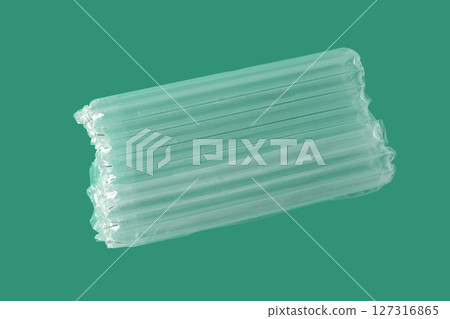Bubble wrap packaging,protection of goods by air lock. 127316865