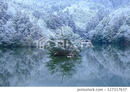 Snowy Kamiyoshi Pond 127317637