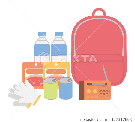 Disaster prevention backpack Disaster prevention backpack 127317698