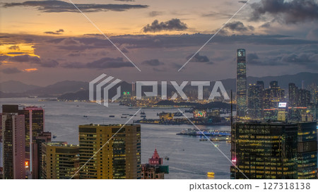 June 10 2025 Nighttime Cityscape of Downtown Buildings Overlooking a Scenic Waterfront June 10 2025 Nighttime Cityscape of Downtown Buildings Overlooking a Scenic Waterfront 127318138