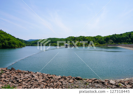 Horomukagawa Dam / Rockfill Dam 127318445