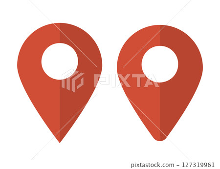 插圖素材:地圖大頭針向量紅色紅色大頭針點。大頭針位置 插圖素材:地圖大頭針向量紅色紅色大頭針點。大頭針位置 127319961