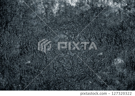 Dark grunge metal texture background showing corrosion and rust 127320322
