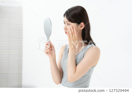 Skin troubles Skin care 127320494