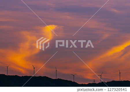 Sky Sunset cloud 127320541