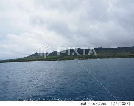 View from the boat in Guam View from the boat in Guam 127320876