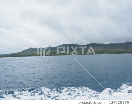 View from the boat in Guam View from the boat in Guam 127320879