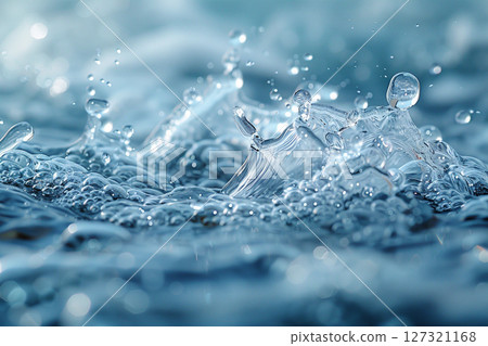 它躍起時濺起的水花 127321168