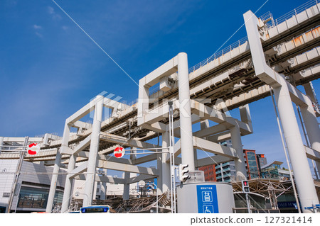 Chiba city, Chiba Urban Monorail rails 127321414