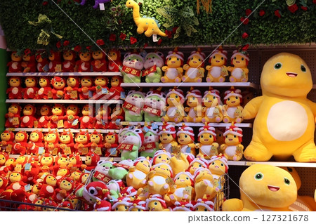 Many dolls, Chinese New Year decorations 127321678