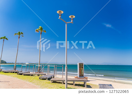 《宮崎縣》青島的熱帶海灘 《宮崎縣》青島的熱帶海灘 127322065