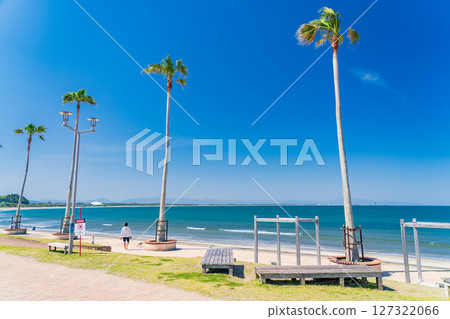《宮崎縣》青島的熱帶海灘 127322066