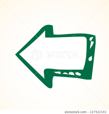Arrow symbol. Vector drawing icon 127322141