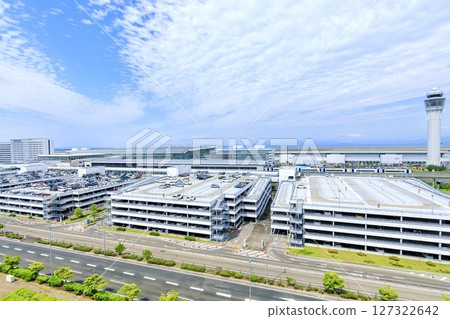 Panoramic view of Chubu Centrair International Airport in Tokoname City Panoramic view of Chubu Centrair International Airport in Tokoname City 127322642