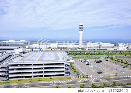 Panoramic view of Chubu Centrair International Airport in Tokoname City Panoramic view of Chubu Centrair International Airport in Tokoname City 127322643